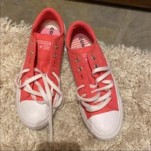 Hot pink converse